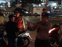 Polsek Metro Penjaringan Gelar KRYD, 9 Motor Tanpa Surat Diamankan