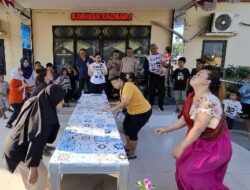 Semarak HUT ke-81 Kemerdekaan RI, Polsek Kawasan Kalibaru Polres Tanjung Priok, Gelar Lomba Bersama Warga