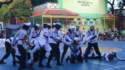 Ditempa dengan Disiplin, Paskibra Sekolah Rakyat Ancol Raih Juara Vaformus