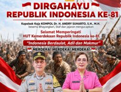 Polsek Koja Semarakkan HUT Kemerdekaan RI ke-81, Teguhkan Semangat Pengabdian untuk Negeri