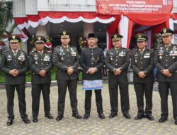 Kodim 0502/JU Ikuti Upacara HUT ke-81 RI Bersama Forkopimko Plus Jakarta Utara