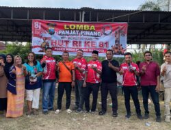Di Tengah Warga, Kasat Narkoba Polres Labuhanbatu Tunjukkan Sisi Humanis di HUT RI ke-81