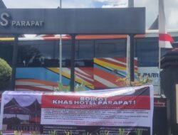 Peringati Kemerdekaan, 1.000 Spanduk Boikot Khas Hotel Parapat Bertebaran di Sumatera Utara, AMPDT dan masyarakat soroti Skandal Pajak, Pengelolaan Limbah dan Upah lembur karyawan.