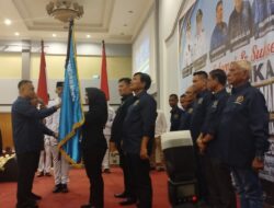 Siap Kibarkan Bendera PWI, Erni dilantik Jadi Ketua PWI Labuhanbatu Periode 2025-2028 