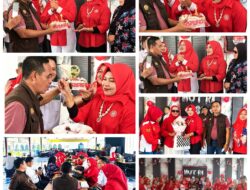 Meriahnya Hut Ke-41 Bendum DPP PWDPI, Rosita Gosi, Di Rumah Makan Alun-Alun Kepayang Bandar Lampung