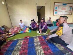 Polri Berikan Konseling dan Trauma Healing bagi Korban Gempa di Manggarai Barat