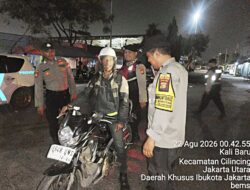Polsek Cilincing Gencarkan Patroli Malam, Antisipasi Tawuran dan Kejahatan Jalanan