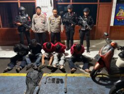 Brimob Polda Metro Jaya Amankan 5 Pelajar, Golok dan Celurit Disita di Tangsel