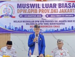 Edy Dwiyanto Terpilih Nahkodai GPIB DKI Jakarta, Persatuan Organisasi Jadi Prioritas