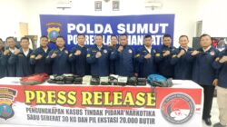Dipimpin Kasat Narkoba AKP Hardiyanto : Satresnarkoba Polres Labuhanbatu Sikat Kurir Antar Provinsi 30 Kg Sabu dan 20.000 Ekstasi Disita