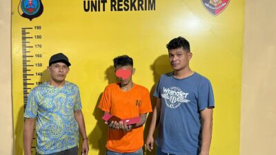 Konsisten Berantas Narkoba, Polsek Kampung Rakyat Ringkus Pria Diduga Bawa Sabu 1,63 Gram di Desa Tanjung Mulia