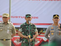 Perkuat Sinergitas Jaga Jakarta Utara, TNI-Polri dan Pemkot Gelar Apel Bersama