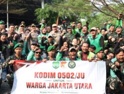 Ratusan Personel Gabungan Disiagakan, Warga Jakarta Utara Diimbau Tetap Nyaman Beraktivitas
