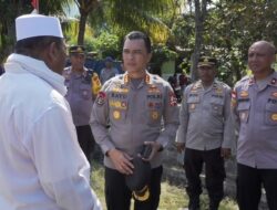 Di Tengah Duka Gempa, Kasatgas Humas Polri Beri Penguatan untuk Personel dan Warga Ende