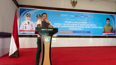 Pelatihan BCKS Kabupaten Labuhanbatu di Balai Besar Guru dan Tenaga Kependidikan Labuhanbatu (foto) istimewa