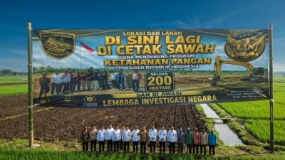 DPC LIN GOWA GERAK CEPAT BANTU RAPIKAN LAHAN 200 HEKTAR DI BONTOMANAI UNTUK CETAK SAWAH DUKUNG KETAHANAN PANGAN