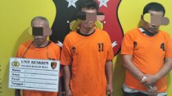 Polsek Kualuh Hulu Tangkap 3 Orang Pelaku Penyalahgunaan Narkotika Jenis Sabu