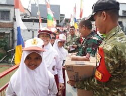 Kodim 0502/JU Ikuti Launching 2.500 Jembatan Garuda dan 3.000 Titik Air Bersih