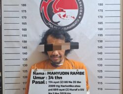 8,42 Gram Sabu Disita, Warga Sibargot Dibekuk Satresnarkoba Polres Labuhanbatu