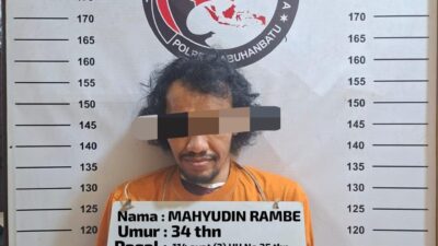 8,42 Gram Sabu Disita, Warga Sibargot Dibekuk Satresnarkoba Polres Labuhanbatu