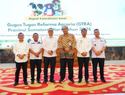 Wabup Labuhanbatu Hadiri Rakor Awal Gugus Tugas Reforma Agraria Sumut 2026 