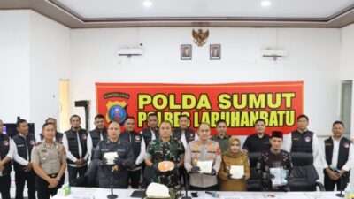 3,87 Kg Sabu dari Malaysia Disita Polres Labuhanbatu, Kurir Dijanjikan Upah Rp80 Juta