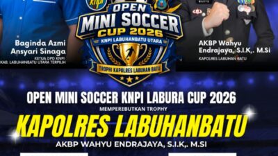 Kasat Narkoba AKP Hardiyanto Tribrata FC Labuhanbatu Tampil Beda : Jelang  Mini Soccer Trophy Kapolres Labuhanbatu Ajang Silaturahmi dan Sportivitas