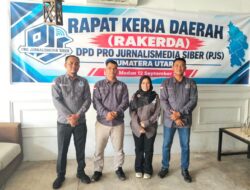Rakerda PJS Sumut, DPC PJS Labuhanbatu Mendapat Apresiasi