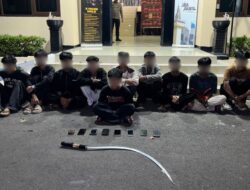 Patroli Gabungan Brimob Amankan 18 Pemuda Diduga Hendak Tawuran di Jakarta Timur