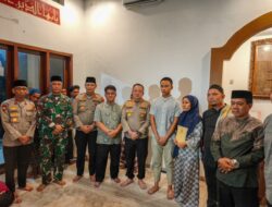 Kapolres Metro Depok Hadiri Doa Bersama untuk Keselamatan Jurnalis yang Hilang