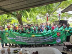 Rudi Bharata Selaku Ketua Ojek Online Tangerang Selatan melaksanakan kegiatan silaturahmi bersama Polda metro jaya.