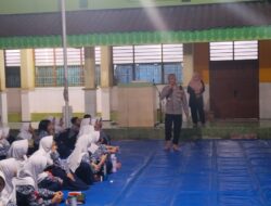 Polsek Koja Bekali Pelajar SMPN 114 Jakarta Materi Kepemimpinan, Dukung Program Jaga Jakarta