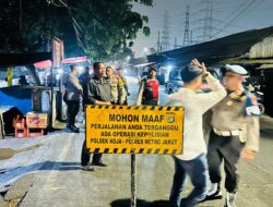 Polsek Koja Perkuat Patroli Malam, Sasar Titik Rawan Tawuran dan Kejahatan Jalanan