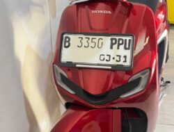Pengumumam Kehilangan kendaraan motor.