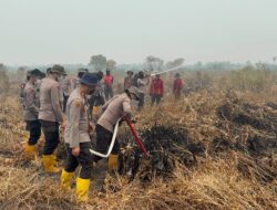 Polda Jambi Gunakan 1.400 Liter Cairan X-Fire untuk Percepat Penanganan Karhutla di Taman Nasional Berbak
