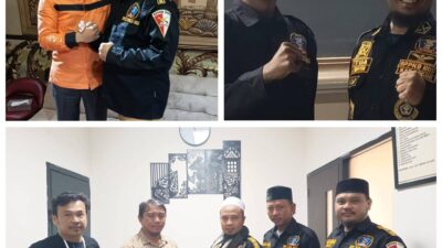 BPPKB HDS DPC Kabupaten Bogor Jalin Silaturahmi dengan Intelektelkam Polres Bogor, Sampaikan SK Kepengurusan