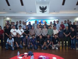 Kapolres Jakut Ajak Wartawan dan Pegiat Medsos Bersinergi Jaga Kondusivitas Jakarta Utara