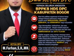 Bang Haji Farhan SH MH Berikan Motivasi Sosial Kepada Jajaran BPPKB Banten HDS DPC Kabupaten Bogor