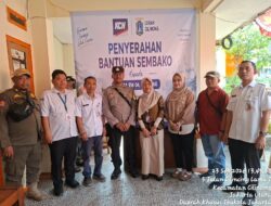 Polsek Cilincing Kawal Penyaluran 1.151 Paket Sembako untuk Warga