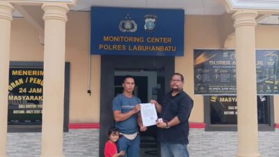 Sari Siregar Resmi Laporkan Sampe Tulus p. Manalu ke Polres Labuhanbatu Terkait Dugaan Penipuan atau Penggelapan Mobil