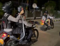 Patroli Brimob Cegah Potensi Tawuran di Cakung, Dua Pemuda Diamankan