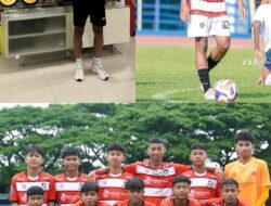 Mantan Anak PSDS dan Pemain Medan Jaya Sutiono,  M. Riffy Lionel Muntio Di Kontrak Persija EPA U-16 