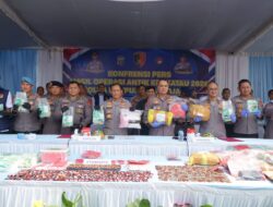 Ops Antik Krakatau 2026, Polda Lampung Ungkap 379 Kasus Narkoba dan Sita 85,9 Kilogram Sabu