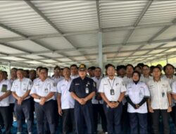 Ratusan Pekerja FSPP dan SP kais apel HUT KAI KE-81 di stasiun pasar senin , gaungkan INTEGRASI, tolak Akuisisi dan JO untuk Keberlanjutan BUMN.