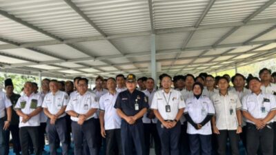 Ratusan Pekerja FSPP dan SP kais apel HUT KAI KE-81 di stasiun pasar senin , gaungkan INTEGRASI, tolak Akuisisi dan JO untuk Keberlanjutan BUMN.
