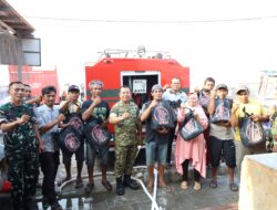 Koramil 05/Cilincing Salurkan Air Bersih untuk Warga Kalibaru, Rangkaian Bakti TNI AD HUT ke-81