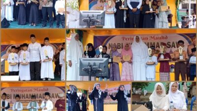 SDN 04 Asam Jawa Torgamba Peringati Maulid Nabi Muhammad SAW 1448 H, Tanamkan Keteladanan Akhlak kepada Siswa
