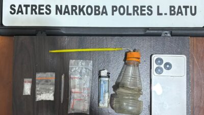 Maysar Munthe Diciduk Polisi di Marbau, Sabu 3,28 Gram Siap Edar Disita
