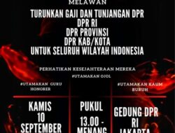 Dari Pati ke Cirebon, Gelombang Aspirasi ke DPR RI Berlanjut 10 September