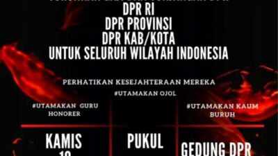 Dari Pati ke Cirebon, Gelombang Aspirasi ke DPR RI Berlanjut 10 September
